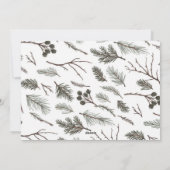 Carte de Noël de la famille Grateful & Thankful (Dos)