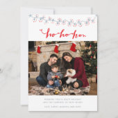 Carte de Noël de la famille père Noël (Devant)