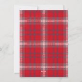 Carte de Noël de la famille père Noël (Dos)