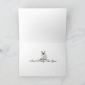 Carte de Noël de la famille Ragdoll (Intérieur)