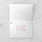 Carte de Noël de la famille Snowman (Intérieur)