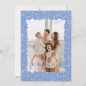 Carte de Noël de la famille Whimsical (Devant)