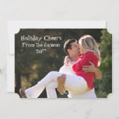 Carte de Noël de la fête (Dos)