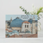 Carte de Noël de la Foi de la Terre Sainte (Debout devant)