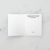 Carte de Noël de la Gendarmerie canadienne à cheva (Intérieur)