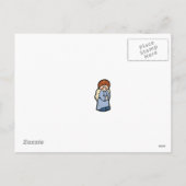 Carte de Noël de la jolie crèche (Dos)