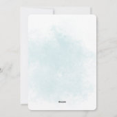 Carte de Noël de la maison de pain d'épice (Dos)