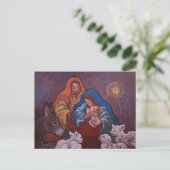 carte de Noël de la Nativité (Debout devant)