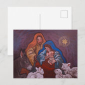 carte de Noël de la Nativité (Devant / Derrière)