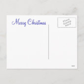 Carte de Noël de la Nativité (Dos)