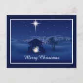 Carte de Noël de la Nativité (Devant)