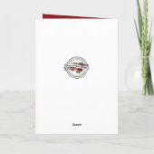 Carte de Noël de la Nativité des Anges Jésus (Dos)