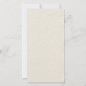 Carte de Noël de la plage tropicale (Dos)