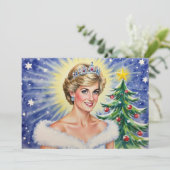 Carte de Noël de la princesse Diana (Debout devant)