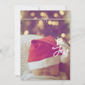 Carte de Noël de la saison de Jésus (Devant)