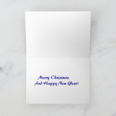 Carte de Noël de la scène agricole (Intérieur)