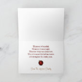 Carte de Noël de la scène d'hiver (Intérieur)