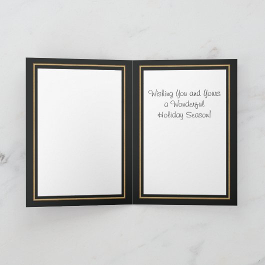 Carte de Noël de l'aigrette (Intérieur)