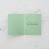 Carte de Noël de lama – Lumières fantaisistes de v (Intérieur)