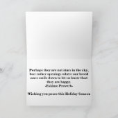 Carte de Noël de l'église à basse vision (Intérieur)