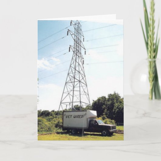 Carte de Noël de l'entrepreneur (Devant)