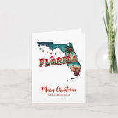 Carte de Noël de l'État de Floride (Devant)