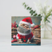 Carte de Noël de l'hardie (Debout devant)