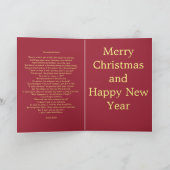 Carte de Noël de l'infirmière (Intérieur)