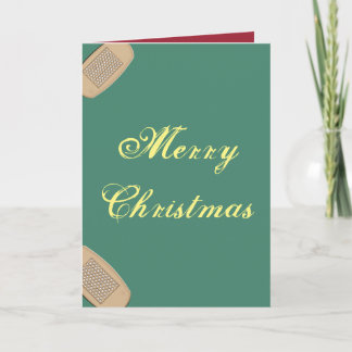 Carte de Noël de l'infirmière