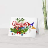 Carte de Noël de l'Ordre de l'Étoile de l'Est (Devant)