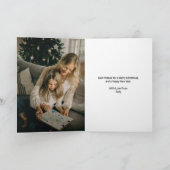 Carte de Noël de lutin joyeux (Intérieur)