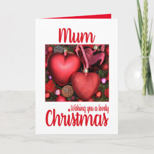 Carte de Noël de maman Lovely