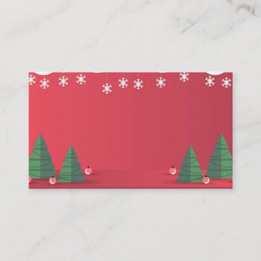 Carte de Noël de mariage (Devant)