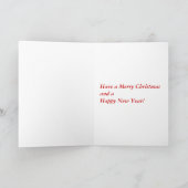 Carte de Noël de matériel de rue de Charles (Intérieur)