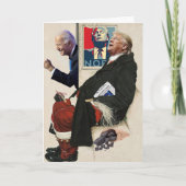 Carte de Noël de mauvais perdant (Devant)