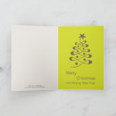 Carte de Noël de message caché Brown (Intérieur)
