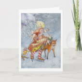 Carte de Noël de "messager" (Devant)