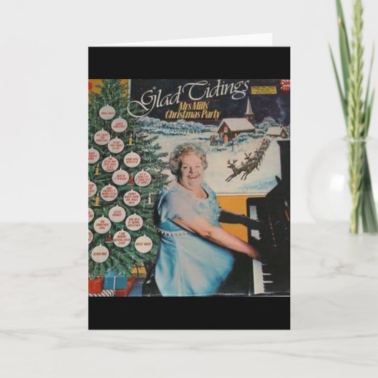 Carte de Noël de Mme Mills (Devant)