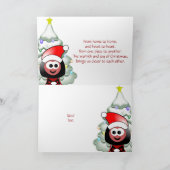 Carte de Noël de neige (Intérieur)