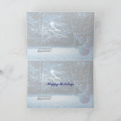 Carte de Noël de neige (Intérieur)