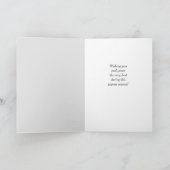 Carte de Noël de neige du Colorado (Intérieur)