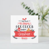 Carte de Noël de Noël à thème (Debout devant)