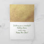 Carte de Noël de Noël Cute Dachshund (Intérieur)