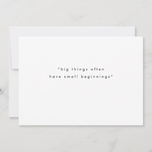 Carte de Noël de Noël de marque moderne (Dos)