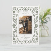 Carte de Noël de Noël de Noël (Debout devant)