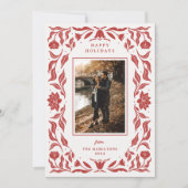 Carte de Noël de Noël de Noël (Devant)