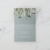 Carte de Noël de Noël de Noël de grâce et béni (Intérieur)