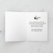 Carte de Noël de notre maison au vôtre (Intérieur)