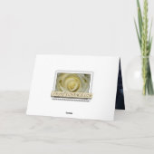 Carte de Noël de nuit silencieuse (Dos)