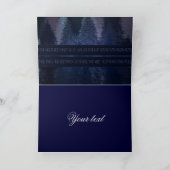 Carte de Noël de nuit silencieuse (Intérieur)